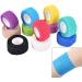 VNDEFUL 6 Rolls Self-Adherent Pressure Wrap Bandage Rolls - 1Inch X 5Yards for Sports Injuries - Wrist and Ankle Support (Random Color) - Buy Online on GoSupps.com