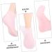 FRCOLOR 1 Pair Sock Foot Birth Control Wallet Lotion Dry Cracked Gel Moisturizing Gel Booties Spa Knee Scooter Pad Silicone Gel Skin Rejuvenate Sebs Vitality Pillow Women's Pink 22X8.5X1cm - Buy Online on GoSupps.com