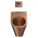 Stainless Steel Urinal Smart Men's Wall Mounted Sensor Urinal - Commercial Splash-Proof Toilet for Bar with Automatic Flush System RoseGold