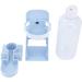 Gearific 500ml Pet Automatic Water Fountain Water Feeder Suspended Water Dispenser Small Animal Water Bottle for Cats Hamster Rabbits (Blue) - Buy Online on GoSupps.com