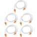 Haofy 5 Pack Replacement Enema Hose - Universal 1.5M Colon Cleansing Hose for Home Use | Fast International Shipping - Buy Online on GoSupps.com
