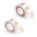 1200Pcs/600Pairs Invisible Double Eyelid Tape Stickers Adhesive Magic Charm Big Eye Fiber  Perfect for Hooded  Droopy  Uneven  Mono-eyelids  Instant Eye Lift Without Surgery  Tweezers + Fork Stick