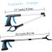 FRCOLOR Heavy Duty Trash Grabber & Pecan Picker - Foldable Litter Picker Tool 81x5.5CM - Best Garbage Picker for Easy Cleanup - Buy Online on GoSupps.com