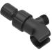 Universal Adjustable Black Shower Arm Holder for Hand Shower Head | Premium Quality & Easy Installation - Buy Online on GoSupps.com