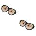 minkissy 2pcs Glasses Eyeshade Funny Eyeshade Sleep Mask for Kids Skull Hair Tie Laundry Metal Bucket Toilet Seat Riser Sleeping Mask 3D Sleeping Eyeshade Storage Bag Personality