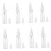 FRCOLOR 8Pcs nasal spray bottles pump sprayer empty reusable nasal spray bottle nasal spray container pump bottle travel conditioner squeeze bottle plastic fine mist spray bottle