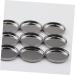 PLAFOPE 3pcs 15 Empty Cosmetic Case Cosmetic Cases for Traveling Travel Makeup Case Empty Makeup Eyeshadow - Buy Online on GoSupps.com