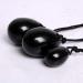 Gemhub Black Obsidian Yoni Egg Set - 3 Natural Chakra Healing Stones for Yoga & Pelvic Muscle Training - Buy Online on GoSupps.com