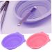 Buy Foldable Silicone Makeup Brush Cleaning Mat & Bowl - Pink Brush Cleaner Pad for Sponges | International Shipping Available - Buy Online on GoSupps.com