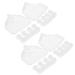 Naroote Toe Separators - Transparent Silicone Spacers for Overlapping Toes | 2 Sets Hollow Design Valgus Orthosis - Buy Online on GoSupps.com