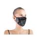Yimidear adult mouth protection bling sequins reusable and washable dust protection with 2 active coal filter for running cycling and activities colorful