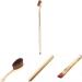 minkissy Makeup Brush Tools Makeup Eyebrow Brush Toothbrush Teeth Eyebrow Spoolie Brush Eye Brow Brush Powder Brush Angled Foundation Brush Concealer Set Aluminum Tube - Buy Online on GoSupps.com