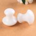 2Pcs White Jade Quartz Gua Sha Facial Tools for Women - Home Spa Massage Tool - Buy Online on GoSupps.com