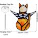 Lam-lord Angel Cat Memorial Ornaments Cat Decor Suncatcher Window Hanging Pet Memorial Statue for Cat Lovers Cat Themed Gifts Ornaments(Orange) - Buy Online on GoSupps.com