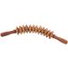 Portable Wooden Massage Roller - 12-Wheel Wood Gifts for Muscle Relief & Thigh/Waist Recovery - Buy Online on GoSupps.com