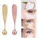 Premium Gold Anti-Wrinkle Eye Cream Applicator - Metal Massage Stick for Radiant Skin - Buy Online on GoSupps.com