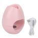 Mini LED nail lamp 16 W pink rose shape UV gel nail lamp USB-mini-nail phototherapy lamp LED fast-drying gel baking lamp single finger button