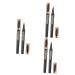Angoily 6 Pcs Makeup Eyeliner Black Waterproof Eyeliner Household Eyeliners Makeup Pens Lasting Cosmetics 1 count (Pack of 1) As Shownx3pcs