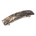 French Amie Oblong 3.5 Celluloid Handmade No Slip Hair Clip Barrette for Women  Made in France (Silver Onyx)