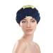 Halloween Moon Pumpkin Printed Shower Cap - Waterproof, Fits All Head Sizes and Hair Textures - Buy Online on GoSupps.com