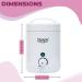 Starpil Mini Wax Warmer 4oz - Ideal for Hard Wax Beads - Adjustable Temperature Pot for Facial Hair Removal - Buy Online on GoSupps.com
