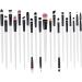 Baluue 60 Pcs Eye Makeup Kit Para Pesta as Spoolie Brush for Eyelashes Makeup Brush Eye Shadow Brush - Buy Online on GoSupps.com