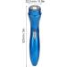Electric Razor - Quiet High-Speed Rotating Head Shaver for Home & Car | Blue - International Shipping Available - Buy Online on GoSupps.com