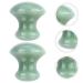 Uonlytech 2pcs Mushroom Head Massage Stone & Jade Face Roller - Rose Quartz Guasha Tools for Spa & Reflexology - Buy Online on GoSupps.com