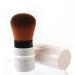 RN BEAUTY Retractable Kabuki Brushes Powder Brush Foundation Brush Blush Brush Bronzer Brush Face Blender Brush Mineral Blending Buffing Concealer Brush Extensible Makeup Brush Portable With Cover (Apricot)