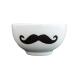 zweckart shaving bowl 9.5 cm with beard motif shaving mug shaving cup soap dish porcelain