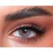 Bella elite colored contact lenses Silky Gray (diopttria -0.00) -strongly covering monthly lenses for 3 months gray -blue color lenses perfect for dark eyes