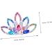DOITOOL 1pc Prom Hair Clips Diamond Headpiece Hair Accessories for Women Prom Bridal Hair Comb Wedding Colored Hair Clips Barrettes for Women Princess Headwear Tiara Girl Women's Hair Ring - Buy Online on GoSupps.com