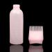 AOVNA 2 Pack Hair Dye Brush Bottle Pink and White Hair Dyeing Bottle Applicator Brush Squeeze Hair Color Oiling Bottles Root Comb Applicator Bottle - Buy Online on GoSupps.com