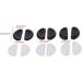 10 Pairs Self-Adhesive D Shape Silicone Nose Pads for Glasses - Non-Slip & Soft | International Shipping Available - Buy Online on GoSupps.com