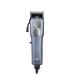 Pro Hair Clipper sharp stainless-steel cutting unit - For hair beard and manscaping - 4 High-tech combs for different lengths - with Blade Lever and lubricating oil. Grey