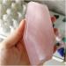 Natural Crystal Rough Crystal 1pcs Natural Rose Quartz Crystals and Stones Carving Coffin for Home Decoration - Buy Online on GoSupps.com