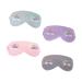 Healeved 4pcs Rainbow Eye Mask Scrunchies for Girls Hair Ties for 3D Eye Mask Girls Hairbands with Bows Girls Hairbands with Teeth Wired Head Wraps Girls Blindfold at Night