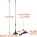 Dualband Mobile VHF/UHF Ham Radio Antenna | 137-149 437-480 Mhz | Mag Mount Base & PL-259 Connector | 10Ft RG58 Cable - Buy Online on GoSupps.com