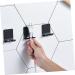 CABILOCK 16 STK Self-Adhesive Razor Hooks | Rustproof Steel Kitchen Utensil & Toothbrush Holder | Black | International Shipping - Buy Online on GoSupps.com
