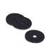 Yundxi 3 Pieces Smooth Carbon Fiber Drag Washers Replacement Parts for 2000/3000/4000/5000/6000 Series Spinning Baitcasting Reel Fishing Reel Black for 2000/3000