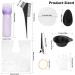 18pcs Hair Dye Kits including Hair Oil Applicator Bottle Hair Dye Bowl and Brush Ear Cover Hairpin Hair Dye Shawl Hair Dye Gloves for colouring hair and hair care. - Buy Online on GoSupps.com