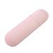Hovico Portable Travel Toothbrush Box Case Hiking Camping Protect Storage Box Travel Tooth Toothbrush Cover Toothpaste Organizer Toothbrush Holder (Pink)