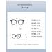SERONI Metal Temples TR90 Round Frame Blue Light Blocking Glasses for Men & Women - Anti-UV Computer & Reading Glasses - Gray 52mm - Buy Online on GoSupps.com
