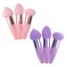 NUSITOU Makeup Sponge Makeup Foundation 2 Sets Beauty Pen Soft Sponge Miss Purple Clean Body Puff Cleaning Sponge