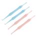 ARTSEWPLY 4pcs Smooth Earwax Removal Tools Ear Cleaning Kit Earwax Cleaners Random Color