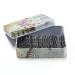 Mini Bobby Pins Silver with Cute Case, 200 CT 1.38 Inch Small Hair Bobby Pins for Buns, Premium Gray Hair Pins for Kids, Girls and Women, Great for All Hair Types
