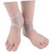 Healeved 3 Pairs Foot Care Protector Breathable Socks Heel Cups for Heel Pains Gelt Silicone Gel Cracked Heel Sleeves Silicone Heel Protectors Shoe Inserts Moisturizing Socks Soft White - Buy Online on GoSupps.com