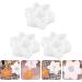 NUOBESTY 6 Pcs Silicone Mold Candle Molds Diy Resin Candle Holder 3d Creative Crystal Epoxy Mold Cake Simple Whitex2pcs 4X7CMx2pcs - Buy Online on GoSupps.com