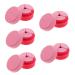 FOMIYES 5 Sets Cream Box Durable Cream Storage Jar Travel Empty Cream Jar Toiletry Container for Travel Airless Pump Jar Makeup Samples Lip Scrub Jar Silica Gel Vacation Lotion Storage Box