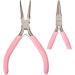 SUNNYCLUE 5 Inch Long Chain Nose Pliers with Flat Jaws Mini Precision Pliers for DIY Jewelry Making Hobby Projects Pink Thin Needle Nose Pliers DIY Craft Tools Bending Wire Plier Tool Supplies - Buy Online on GoSupps.com
